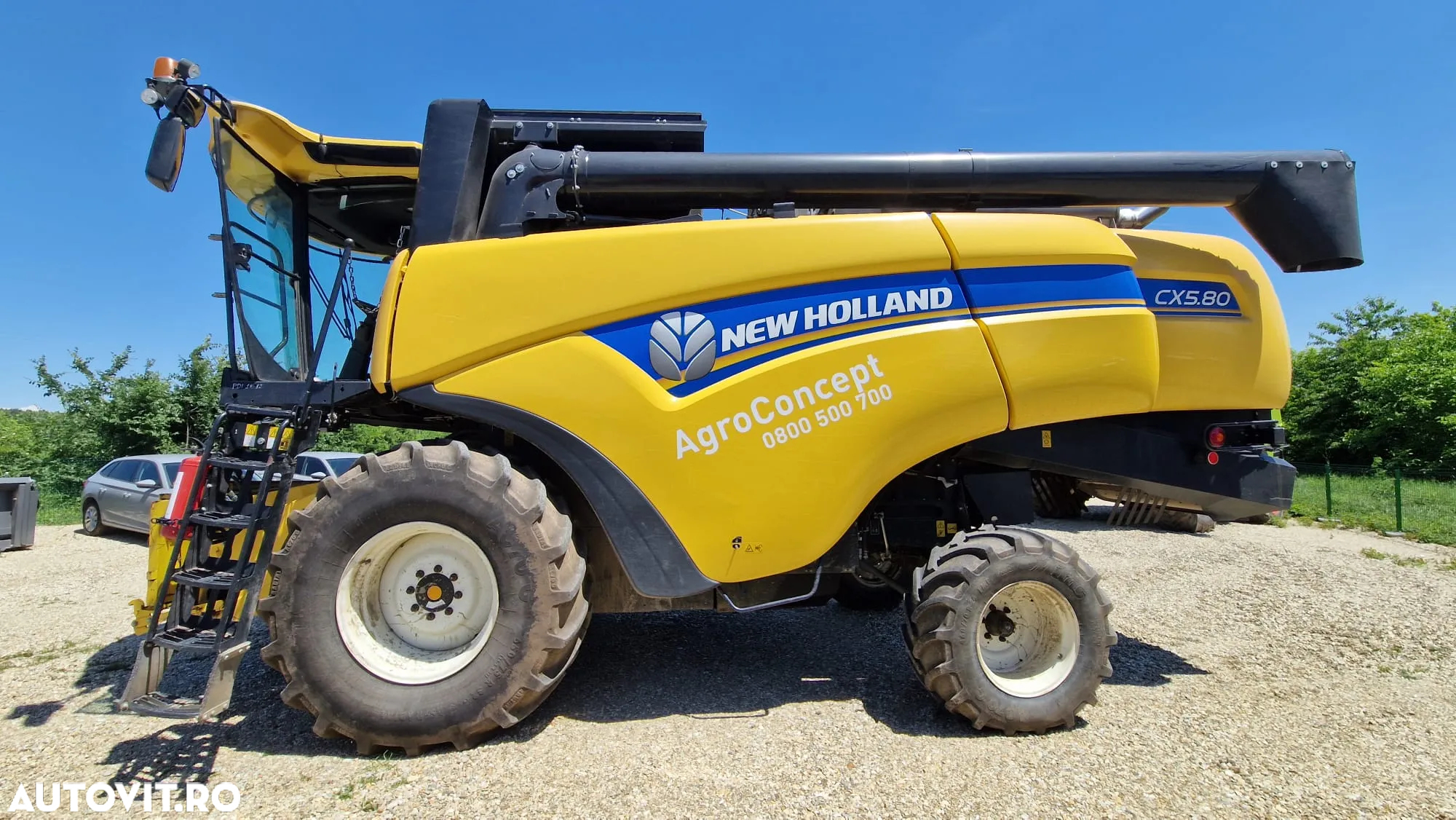 New Holland CX5.80 STAGE 5 ECHIPATA CU CANTAR SI SENZOR UMIDITATE - 6