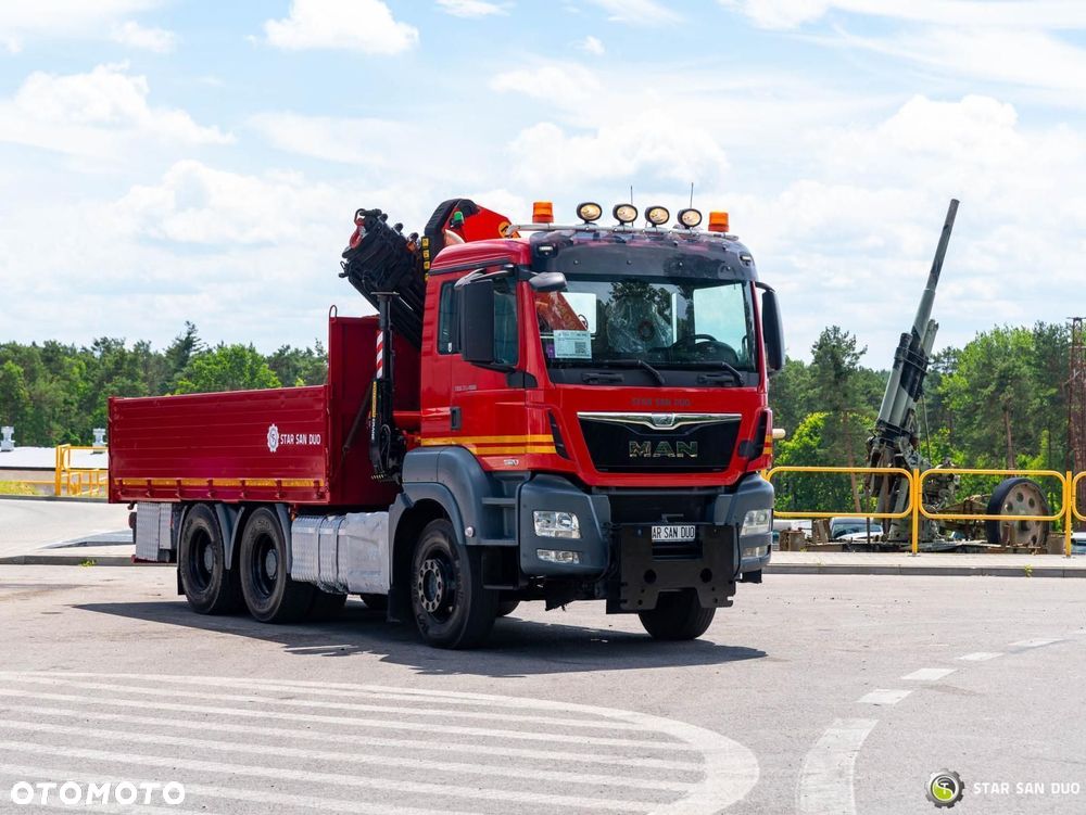 MAN TGS 33.480 6x4 PALFINGER PK 23001 EH HDS Żuraw Siodło Wciągarka - 11