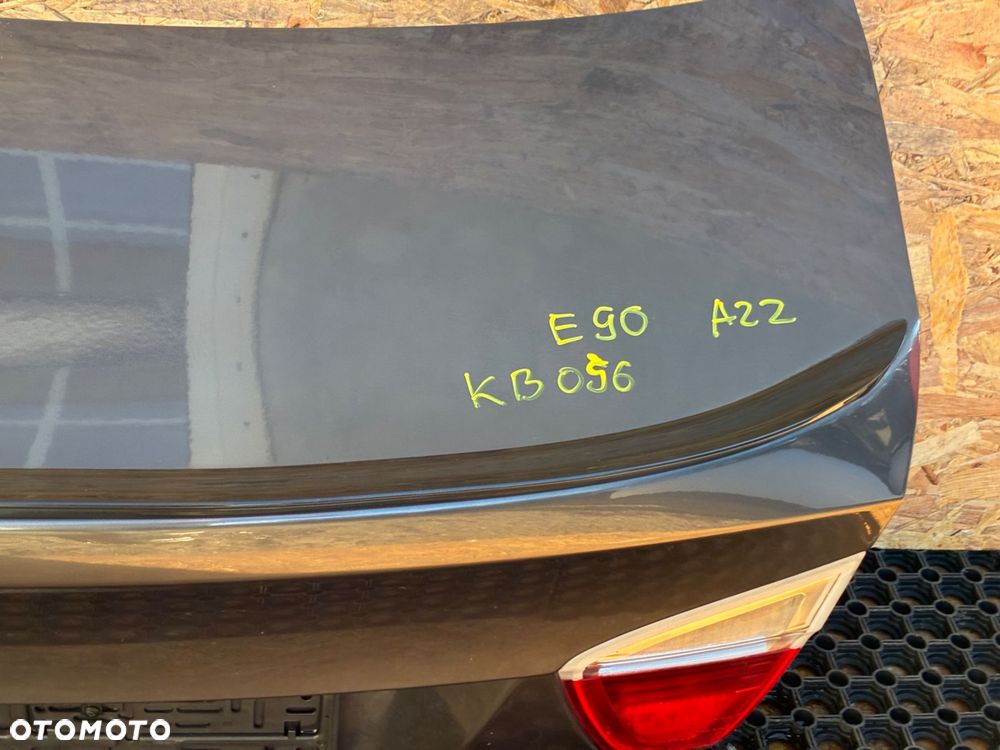 BMW 3 E90 SEDAN A22  KLAPA BAGAŻNIKA KLAPA TYŁ - 2