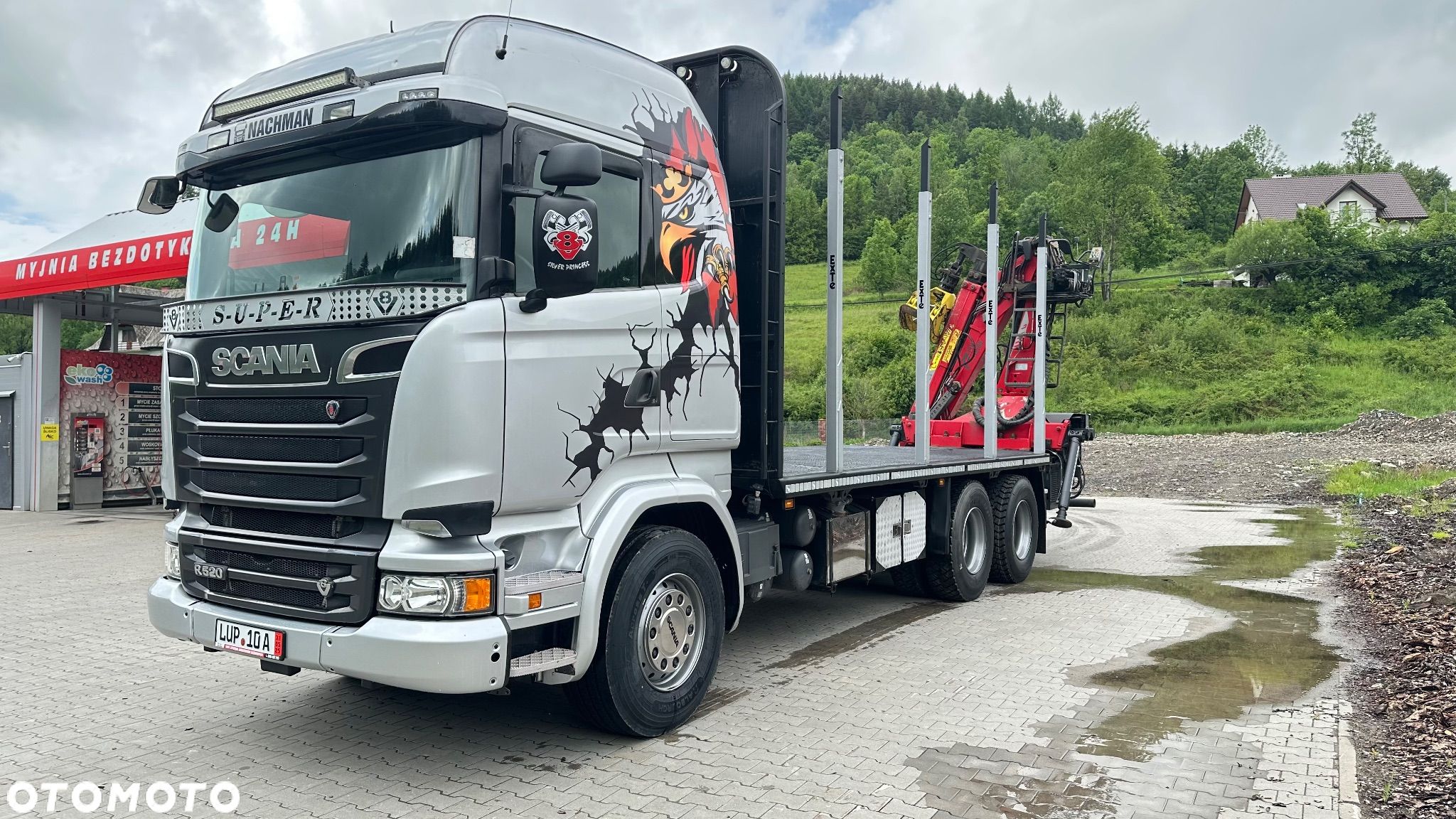 Scania R520 V8 Do drewna - 1