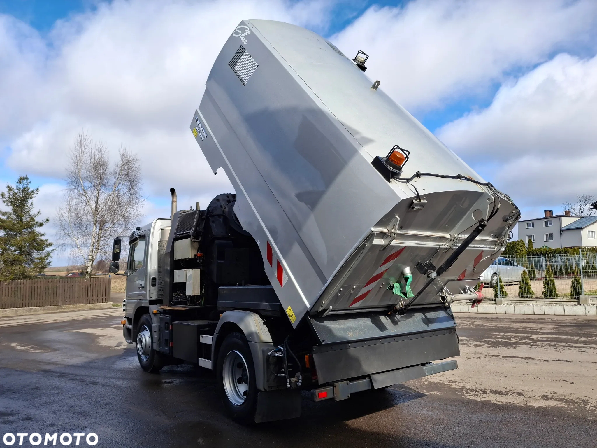 Mercedes-Benz Atego 1524 Zamiatarka FAUN Viajet Euro 5 EUnited PM10 Karcher Na Bębnie Regulowane Zawieszenie - 8