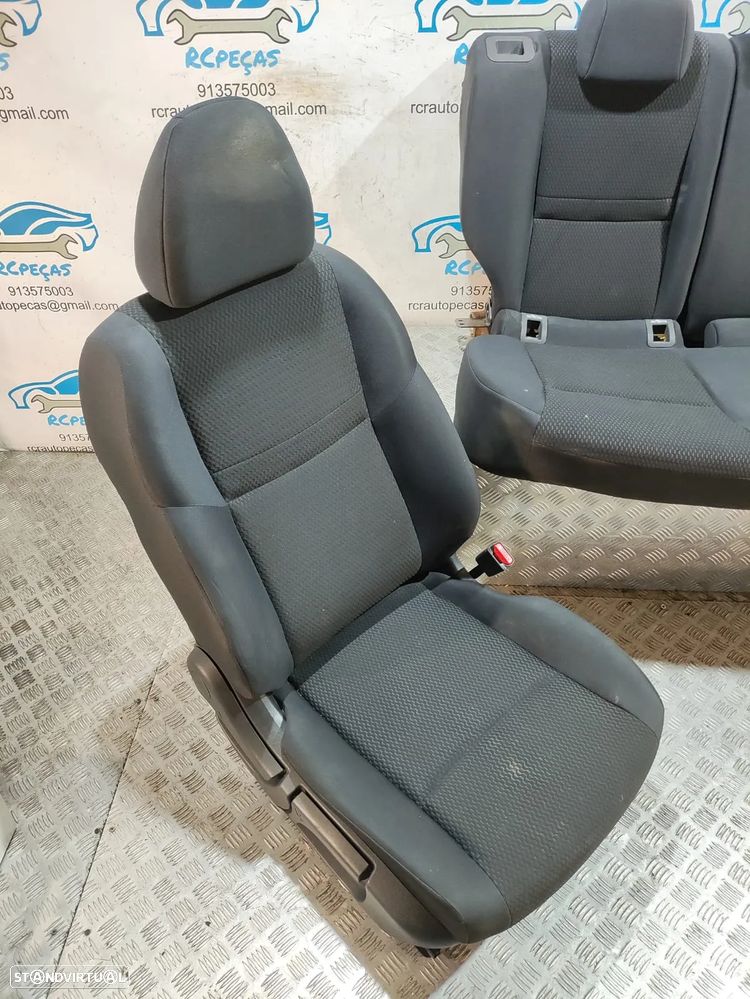 - Conjunto bancos Tecido Nissan Qashqai J11 - 6