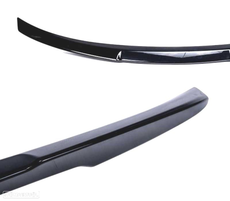 LIP SPOILER BMW F82 M4 13-18 M PERFORMANCE PRETO BRILHANTE ABS - 3