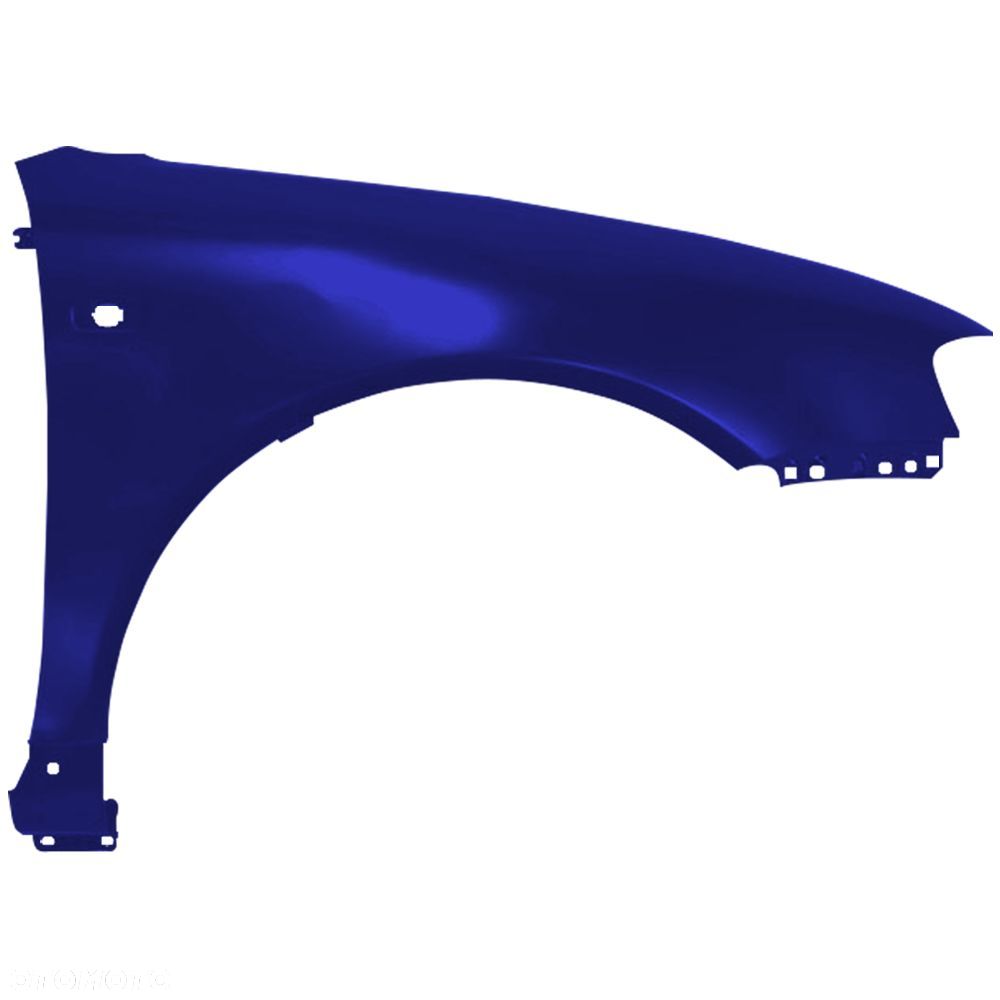 BLU Błotnik AUDI A3 8L LIFT LZ5L prawy niebieski 2000-2003 przód MingBlau - 2