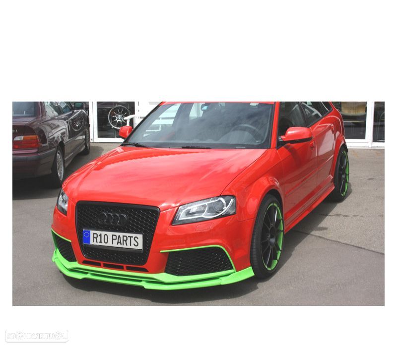 SPOILER FRONTAL PARA AUDI RS3 3P + SPORTBACK 5P 11- VARIO-X - 3