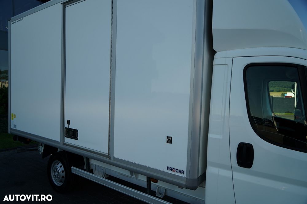 Citroën JUMPER / CONTAINER - 4,2 M / DHOLLANDIA LIFT - 750 KG / 3 LOCURI / IMPORTAT / EURO 6 - 18