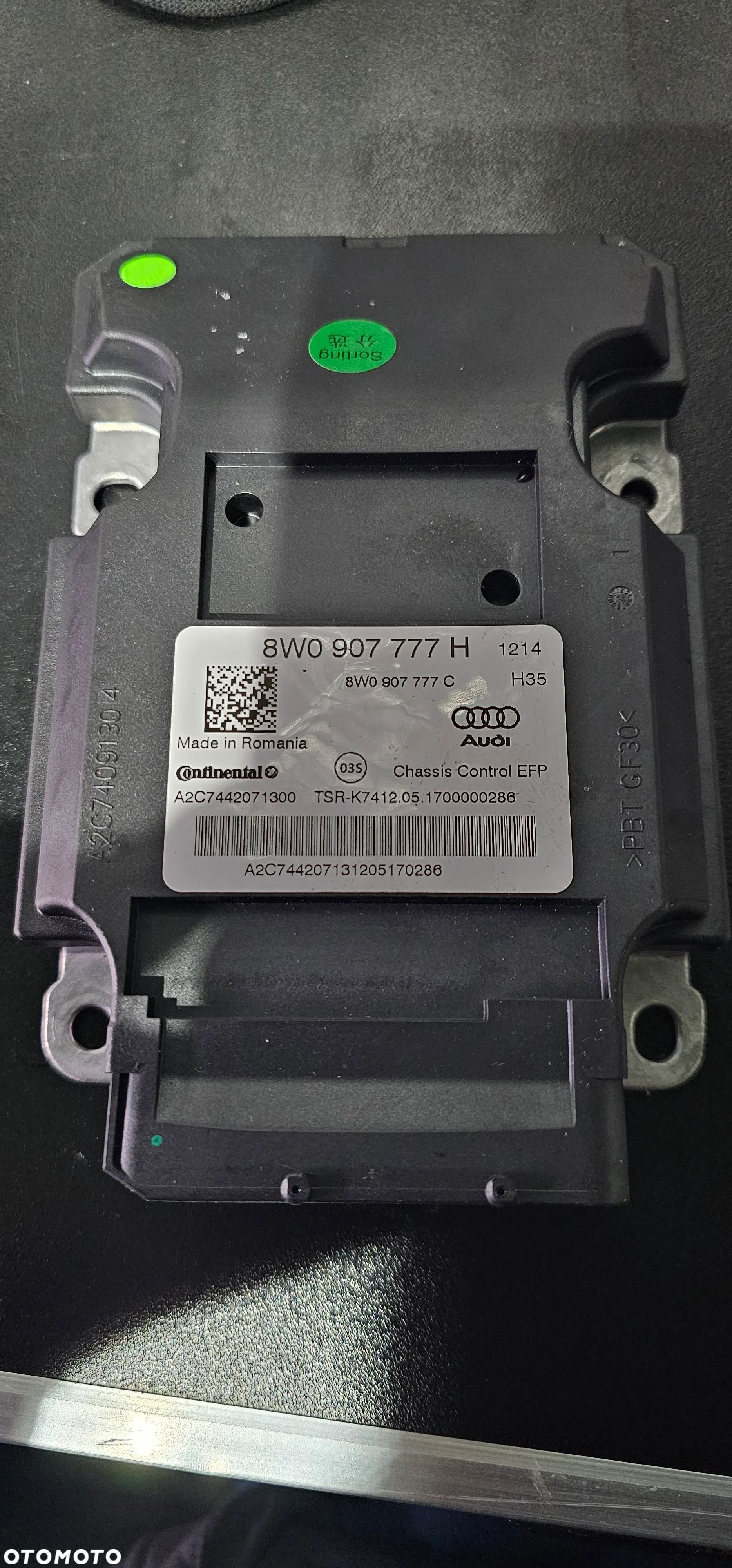 Moduł sterownik zawieszenia Audi A4 S4 A5 S5 8W0907777H - 1