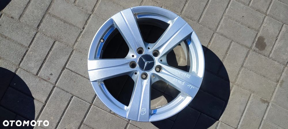 FELGI ALUMNIOWE 7Jx17 CALI ET44,5 fi 66,6 2064017200 MERCEDES C KLASA E KLASA I INNE KOMPLET 4 SZTUKI - 2