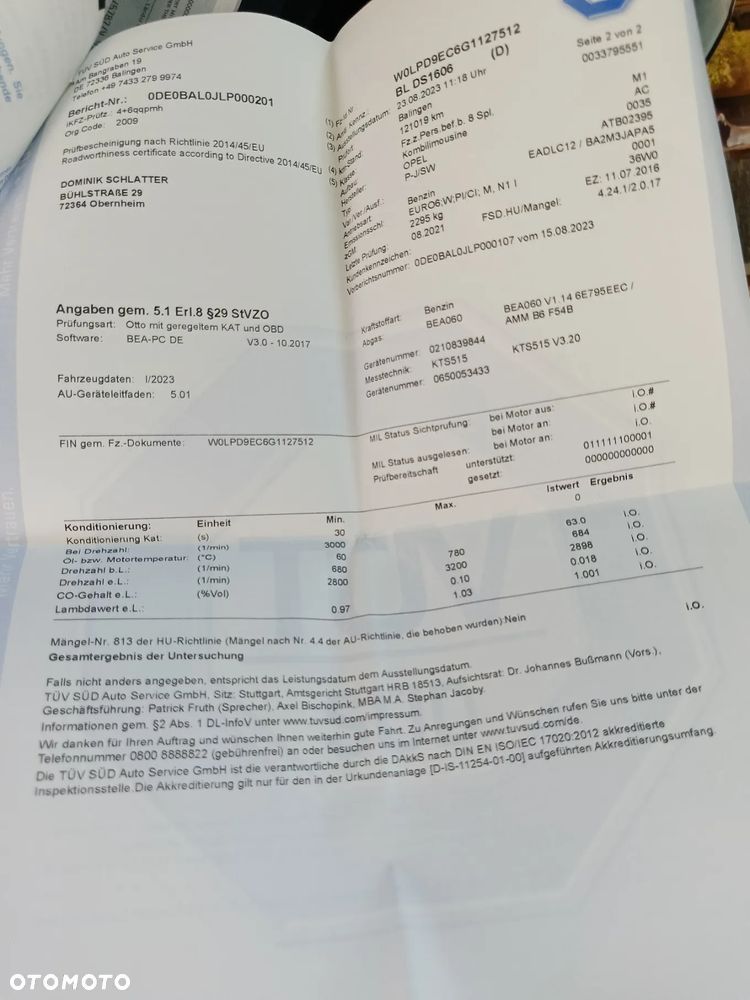 Opel Zafira 1.4 T Cosmo EcoFLEX S&S EU6 - 27