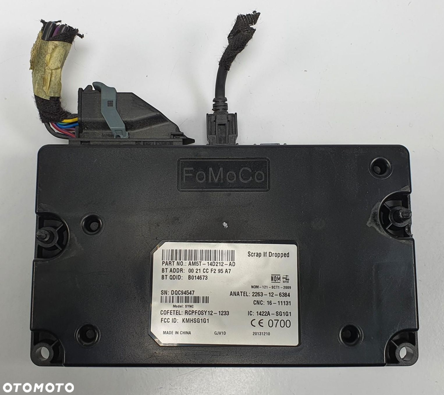 MODUŁ BLUETOOTH FORD B-MAX AM5T-14D212-AD - 2