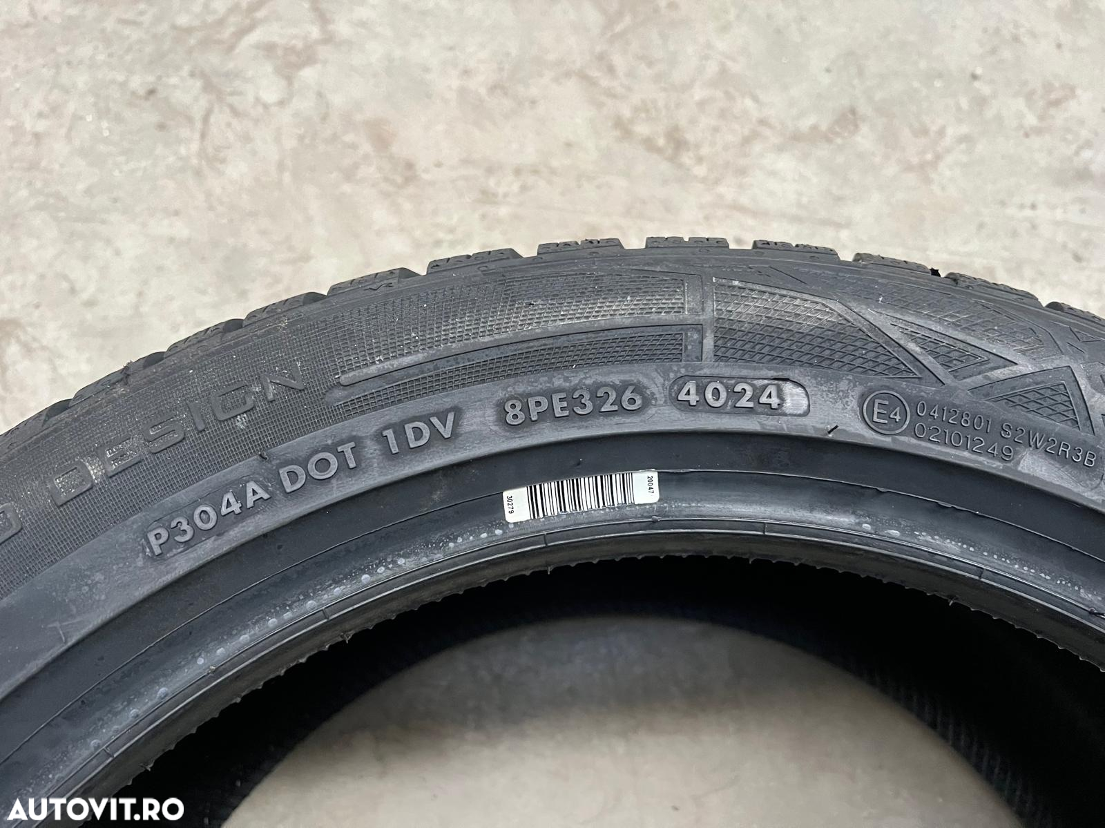 Vând 4 anvelope 235/45/17 vredestein de iarnă noi - 5