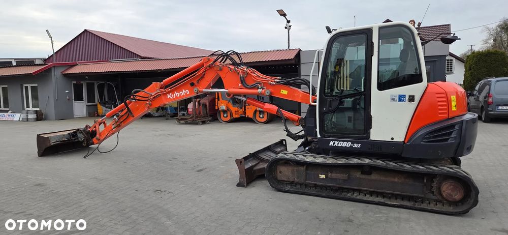 Kubota <<Kubota KX080-3, 2009r, ramie 3xłamane!, nowe gąsienice!>> - 21
