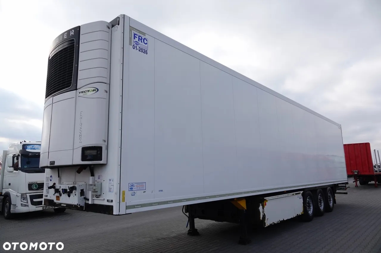Krone CHŁODNIA / CARRIER VECTOR 1550 / SAF / OŚ PODNOSZONA - 4