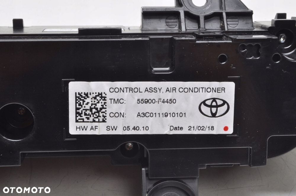 TOYOTA C-HR PANEL KLIMATYZACJI 55900-F4450 - 6