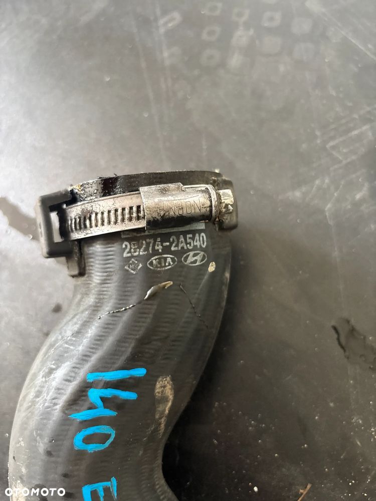 Przewód rura Intercoolera Hyundai I40 2016r. 1,7 CRDI EURO6 28274-2A540 - 2