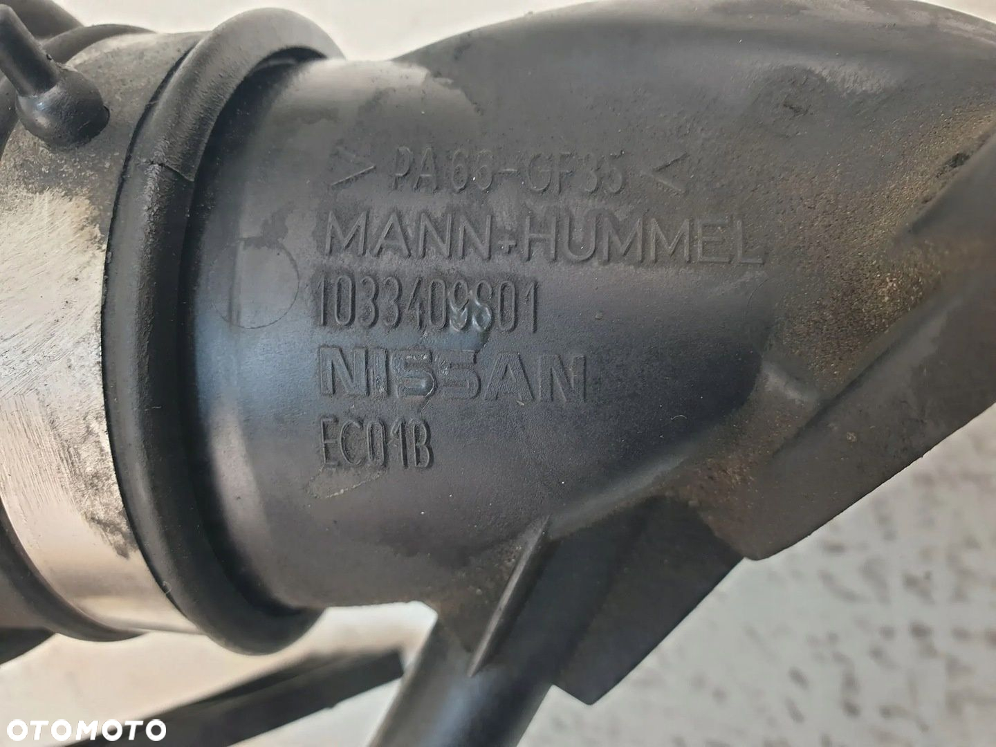 NISSAN NAVARA D40 2.5 DCI WĄŻ RURA PRZEWÓD TURBO 1033409S01 ORYG - 5
