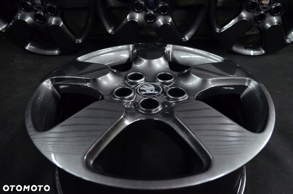 Felgi 5x112 R17 SKODA Octavia Superb Karoq Kodiaq ORYGINAŁ - 5