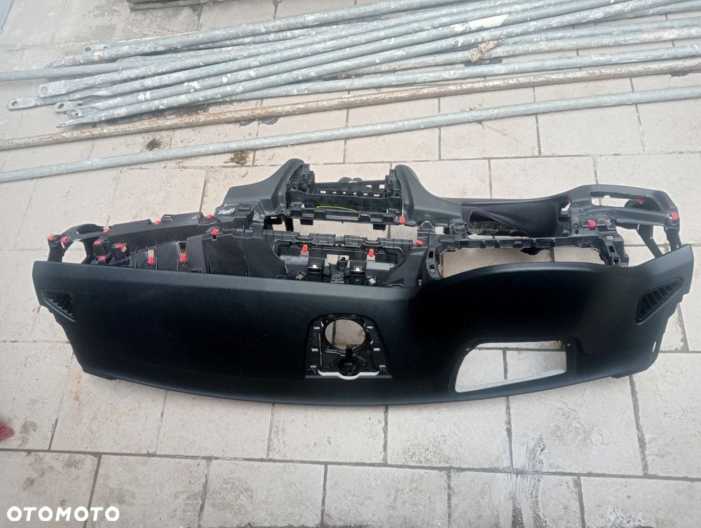 BMW X5 F15 X6 F16 DESKA ROZDZIELCZA KONSOLA SKORZANA SKORA - 2