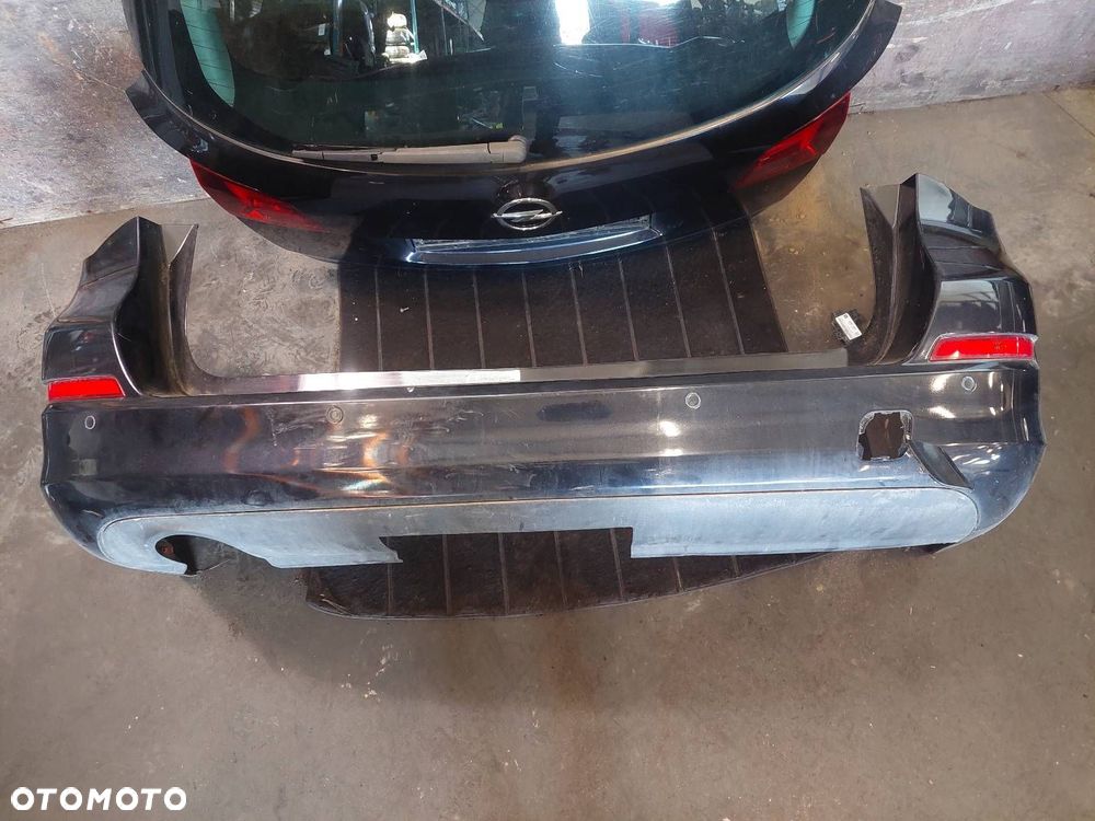 KOMPLETNY TYŁ KLAPA BAGAŻNIKA ZDERZAK TYŁ LAMPY OPEL ASTRA J KOMBI Z20R - 5
