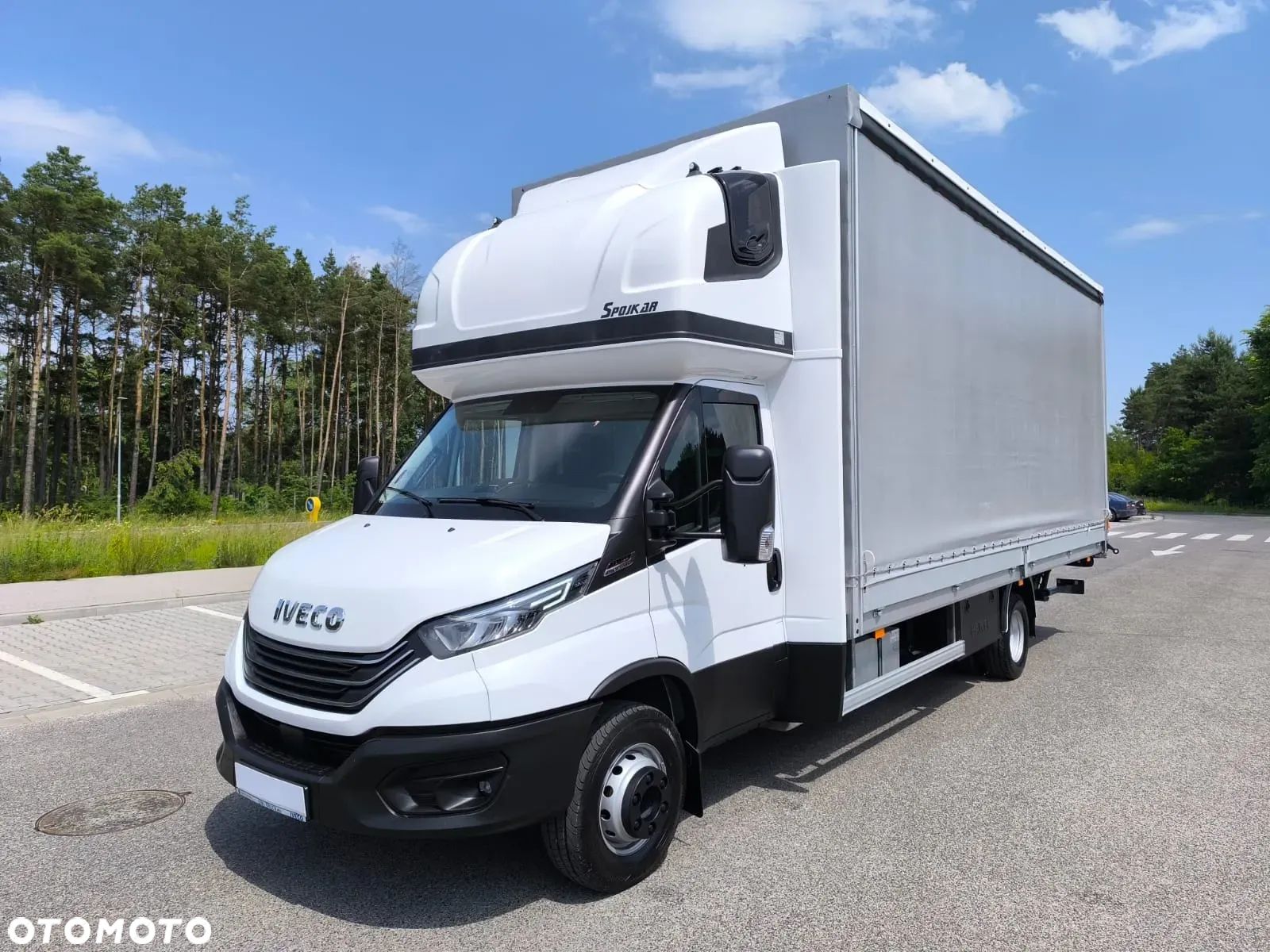 Iveco Daily 70C18 WINDA 1000kg, Sypialnia, 6.45m, 16Palet, 2xFirana + Zsuwany Dach! - 1