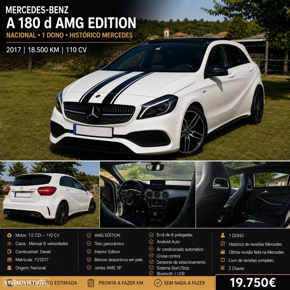 Mercedes-Benz A 180 d AMG Line - 1