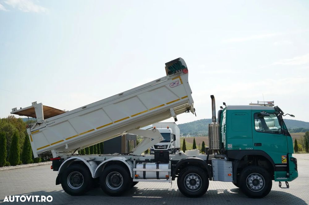 Volvo FMX 500 / 8x4 / HYDROBURTA / BORDMATIC / 2016 / EURO 6 / DUPA CONTRACTUL DE SERVICE - 5