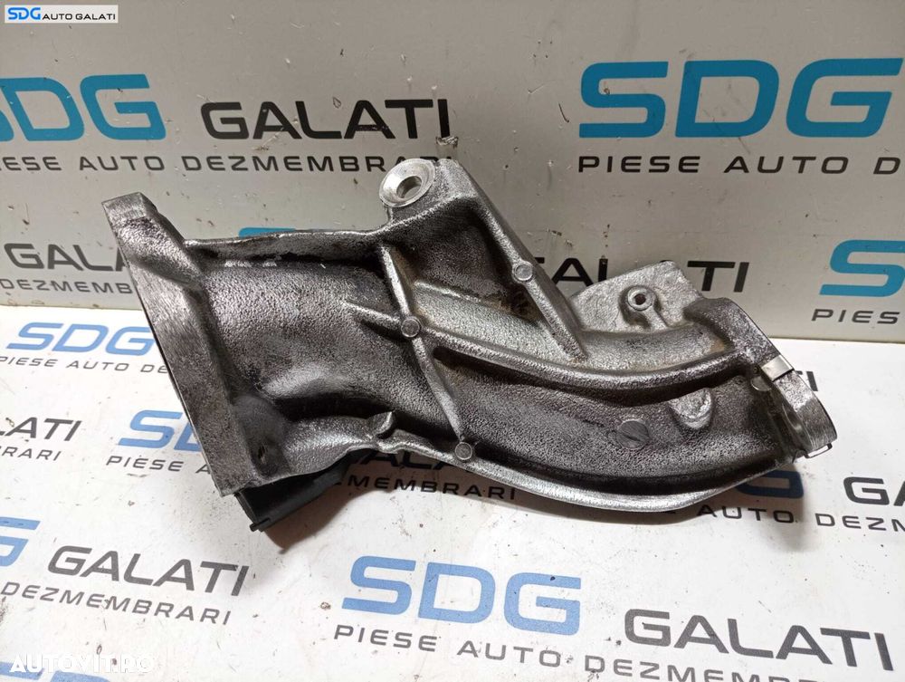 Tub Tubulatura Conducta Teava Ghidaj Admisie Aer Turbo Turbina Turbosuflanta cu Senzor presiune Renault Megane 2 1.9 DCI 2002 - 2008 Cod 8200375080 0281002709 [M5222] - 3