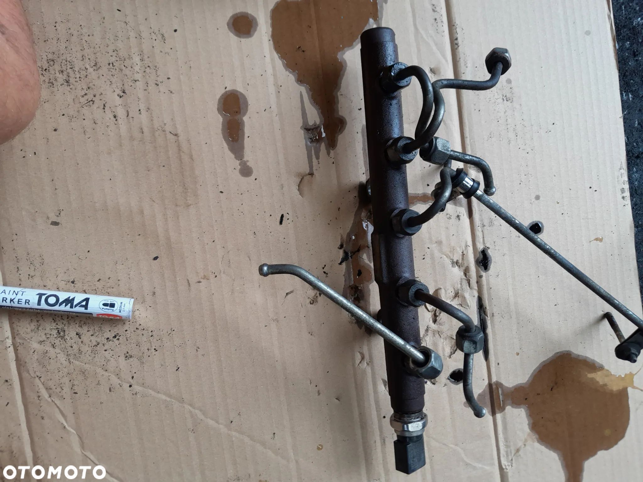 Listwa wtryskowa z czujnikiem Citroen Jumper Boxer 2.2 HDI E5 - 1