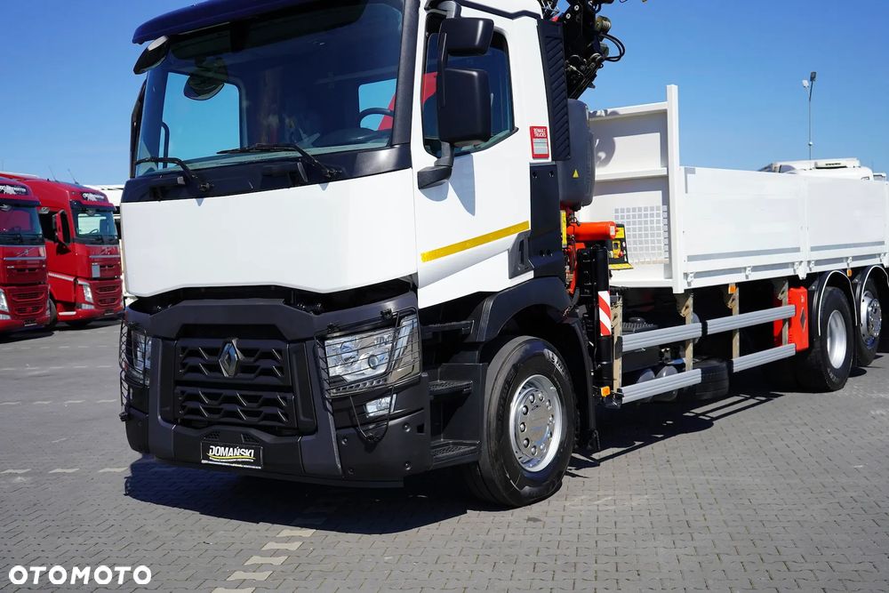 Renault C 430 / 6 X 2 / E 6 / SKRZYNIOWY + HDS / FASSI F 195 / ROTATOR / PILOT / DŁ. 8,05 M - 24