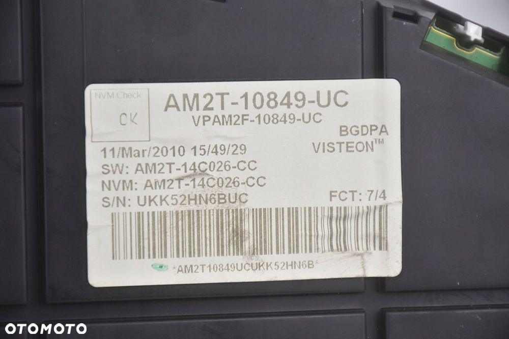 licznik ford * mondeo mk4 s-max mk1 galaxy mk3 uk am2t-10849-uc - 3