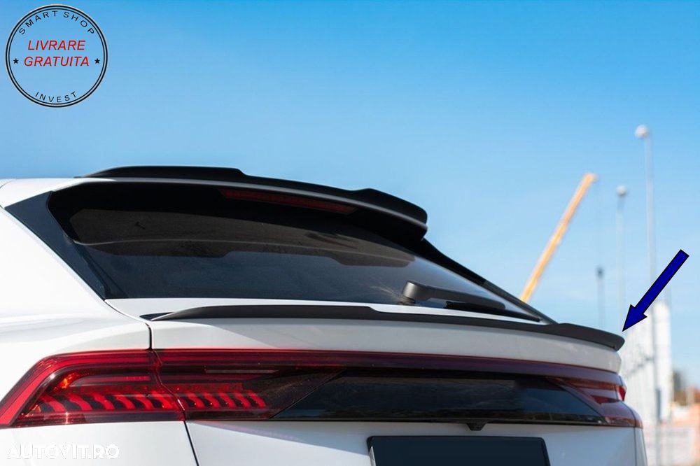 Eleron Portbagaj Audi Q8 SUV (2018-) Sport Design Negru Lucios- livrare gratuita - 11