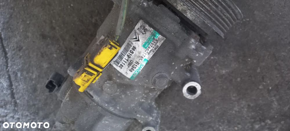 Citroen Peugeot sprężarka klimatyzacji 9651911180 - 2