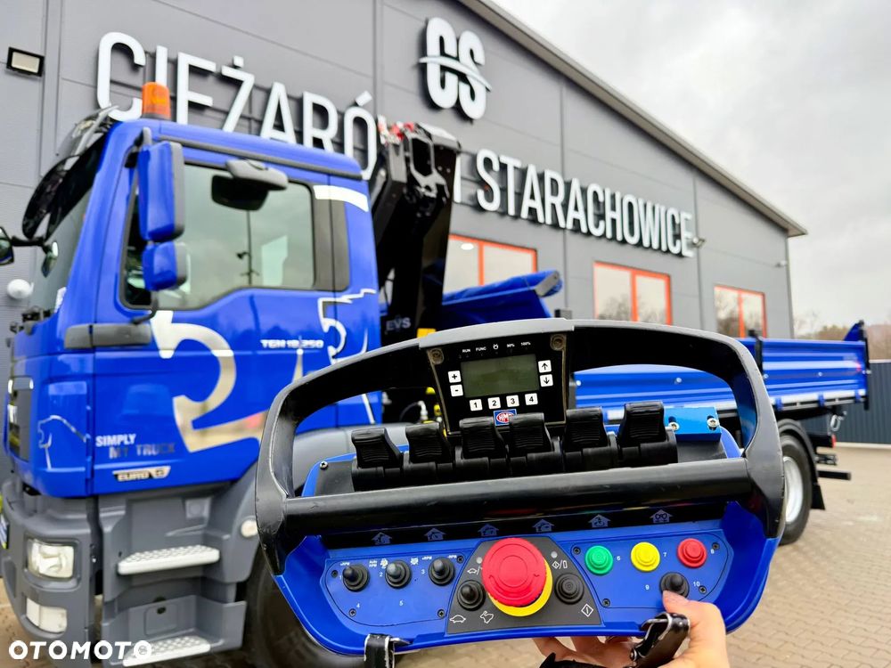 MAN TGM TGL TGS 18.250 // wywrotka 3-S + HDS HMF 1420 - K2 // budowlanka // energetyka //żuraw dzwig kran crane // Świeżo sprowadzony - 11