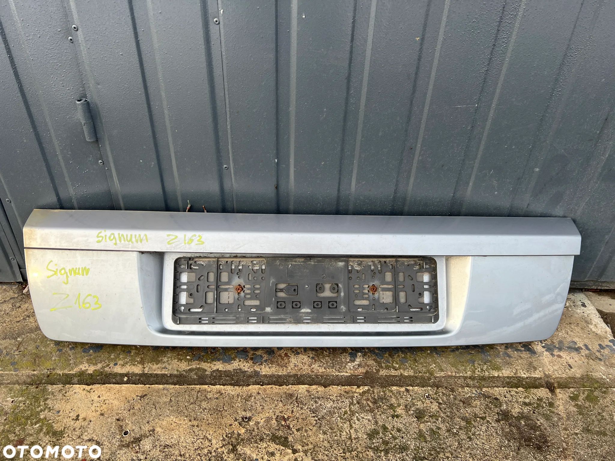 BLENDA LISTWA KLAPY BAGAŻNIKA OPEL SIGNUM 24417181 - 1