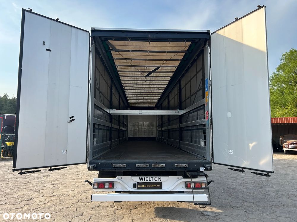 Wielton FIRANKA COILMULDA LIGHT / PODNOSZONY DACH / SAF OSIE / OŚ PODNOSZONA / ALUMINIOWE DESKI / BARDZO ŁADNY STAN / 08.2023 ROK !! - 30