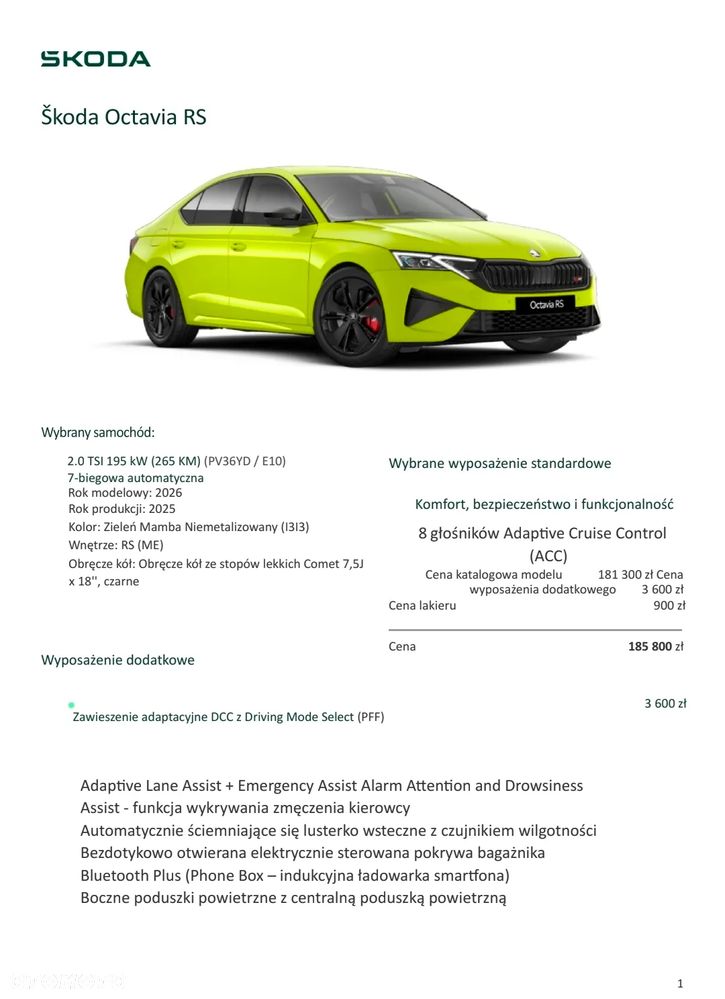 Skoda Octavia 2.0 TSI RS DSG - 29