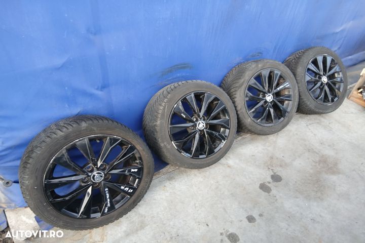 Jante aliaj cu anvelope 16 - set 6V0601025F 215/45 R16 7JX16H2 ET46 6 - 3