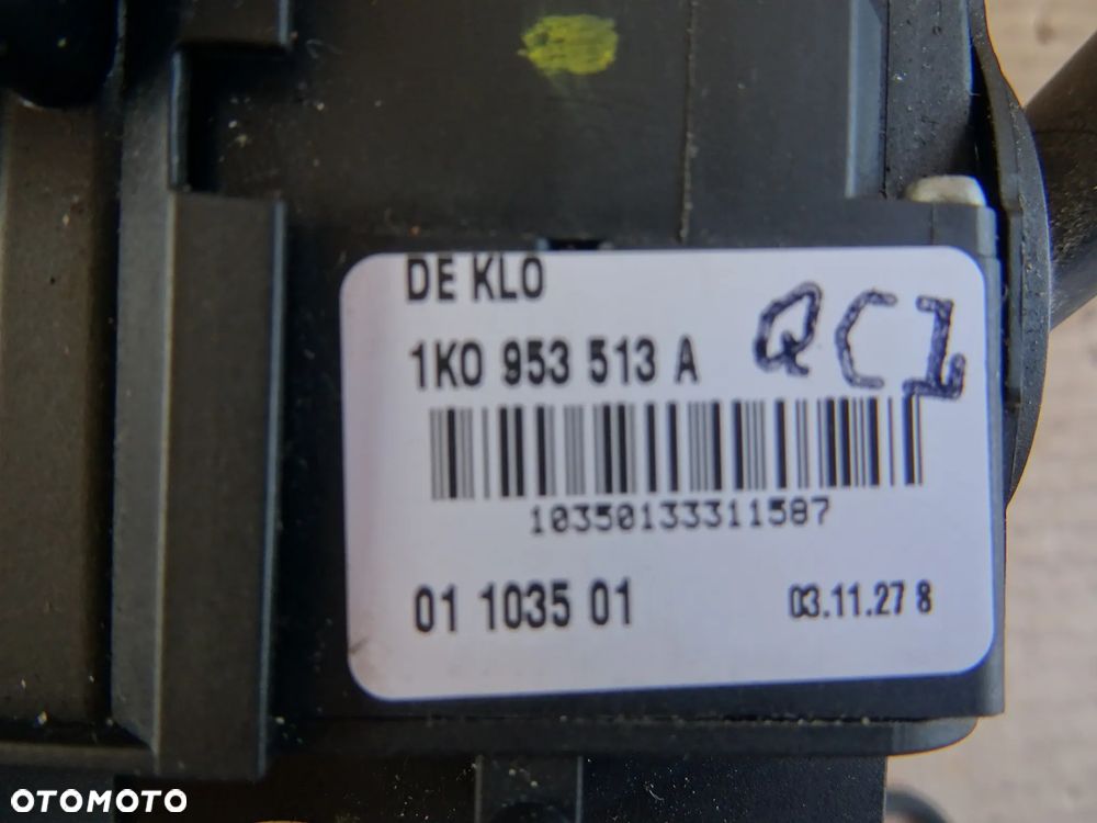 VW TOURAN PRZEŁĄCZNIK ZESPOLONY PAJĄK MANETKA TAŚMA ZWIJAK CZUJNIK SKRĘTU - 27