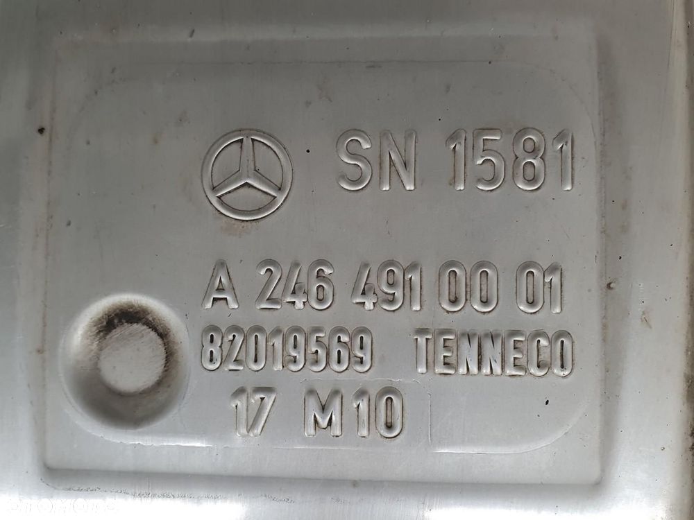 TŁUMIK KOŃCOWY WYDECH MERCEDES W246 1.5 CDI A2464910001 - 6