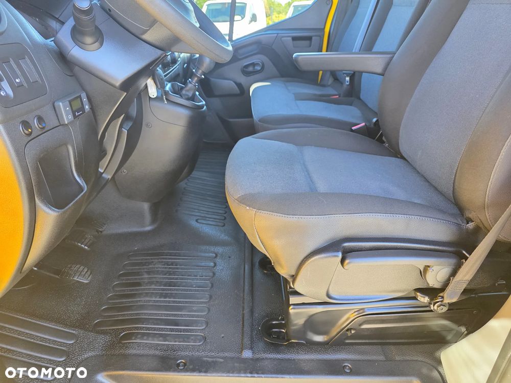 Renault MASTER 2,3 DCI 145 KONNA DOKA BRYGADÓWKA 7 OSOBOWA 3,3M SKRZYNIA KLIMA WEBASTO 162T/KM PRZEBIEGU GWARANCJA BLIŻNIAKI DO 3,5T - 12