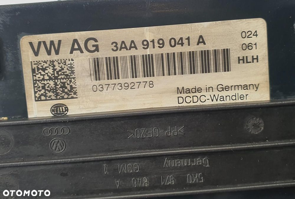 STABILIZATOR NAPIĘCIA VW NEW BEETLE II 3AA919041A 5K0971846A - 3