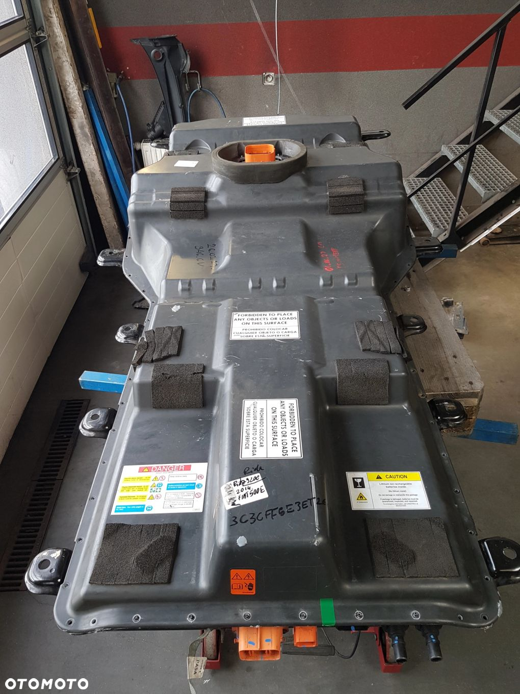 Fiat 500e I bateria HV wysokiego napięcia trakcyjna 24kWh 05186015AE - 6