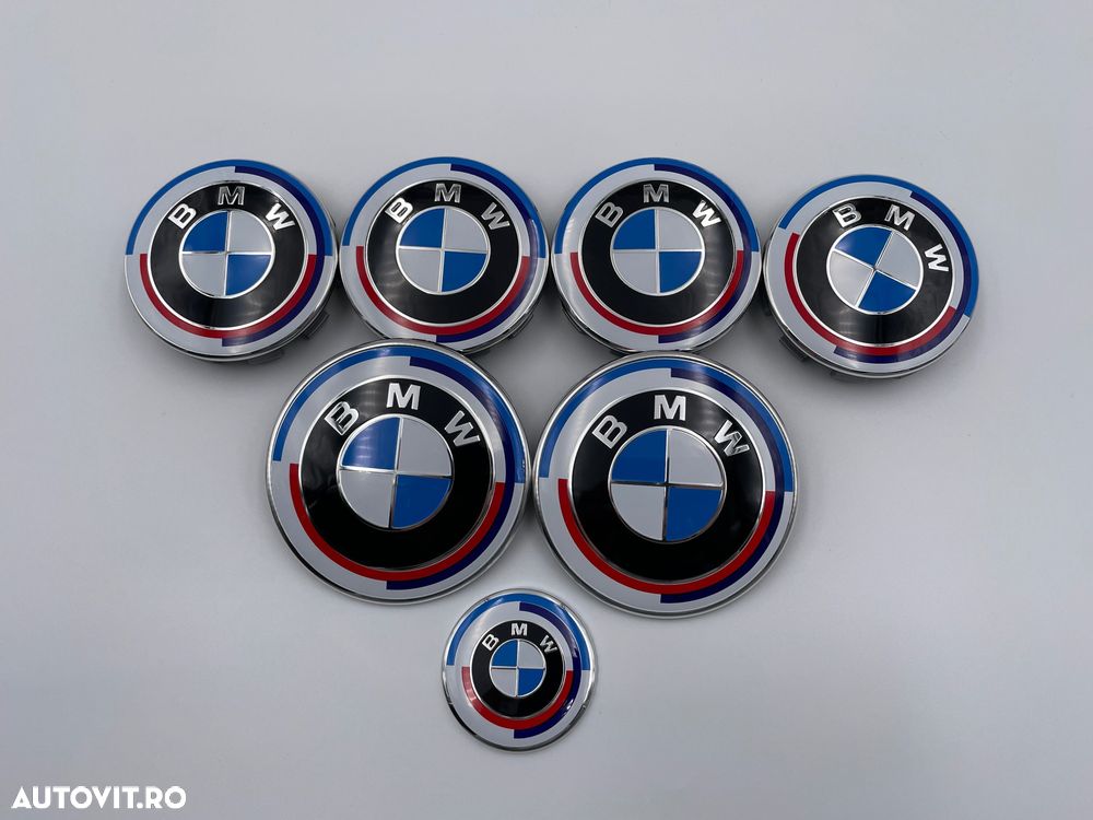 Set Embleme BMW Anniversary compatibile F10/F30 - 1