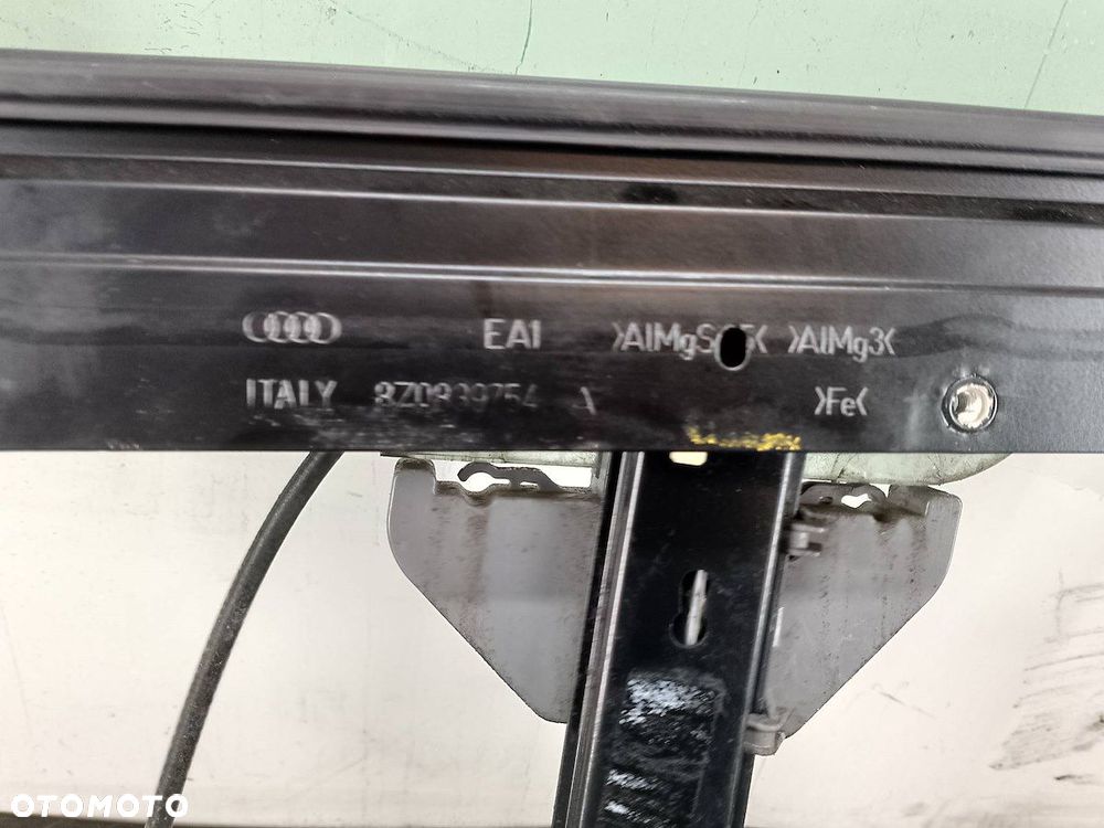 PODNOŚNIK SZYBY PRAWY TYŁ Z STELAŻEM AUDI A2 8Z0839754A - 5
