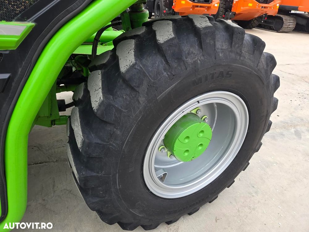 Merlo CA SI O MACARA de 12t, P120.10, ridica 12t la 5m si 7t la 10m, 1.164h, 2018, furci, cupa 3,5mc, Masa operational 15,6t, sistem protectie cu 3 camere/parte, protectie cabina, Aer cond, cilindri de MACARA, posibil leasing 2 ani, PROMOTIE 93.900 EUR+Tva - 17