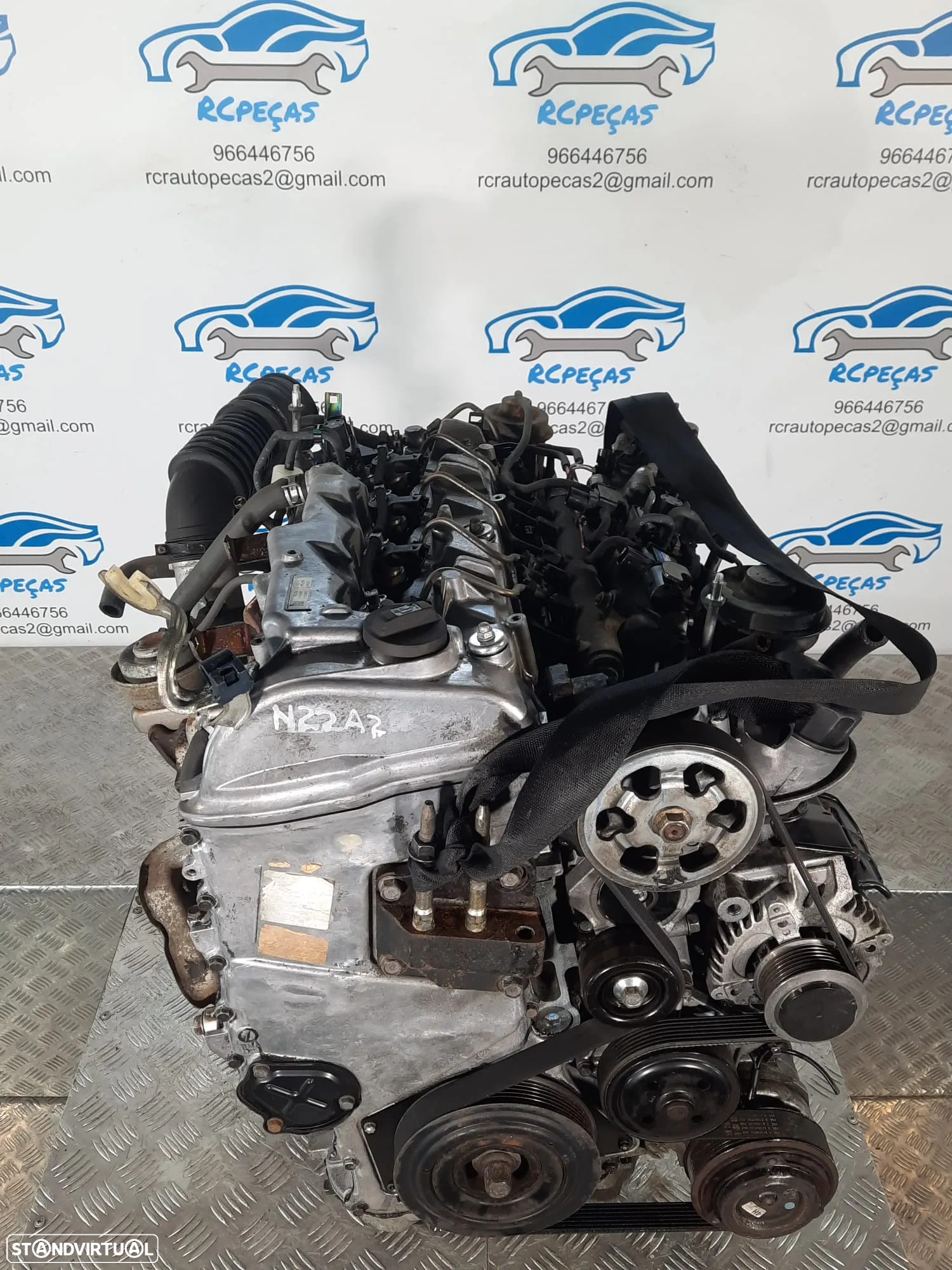 MOTOR COMPLETO 2.2 CTDI 16V 140CV N22A2 HONDA CIVIC VIII 8 MK8 FN - 14