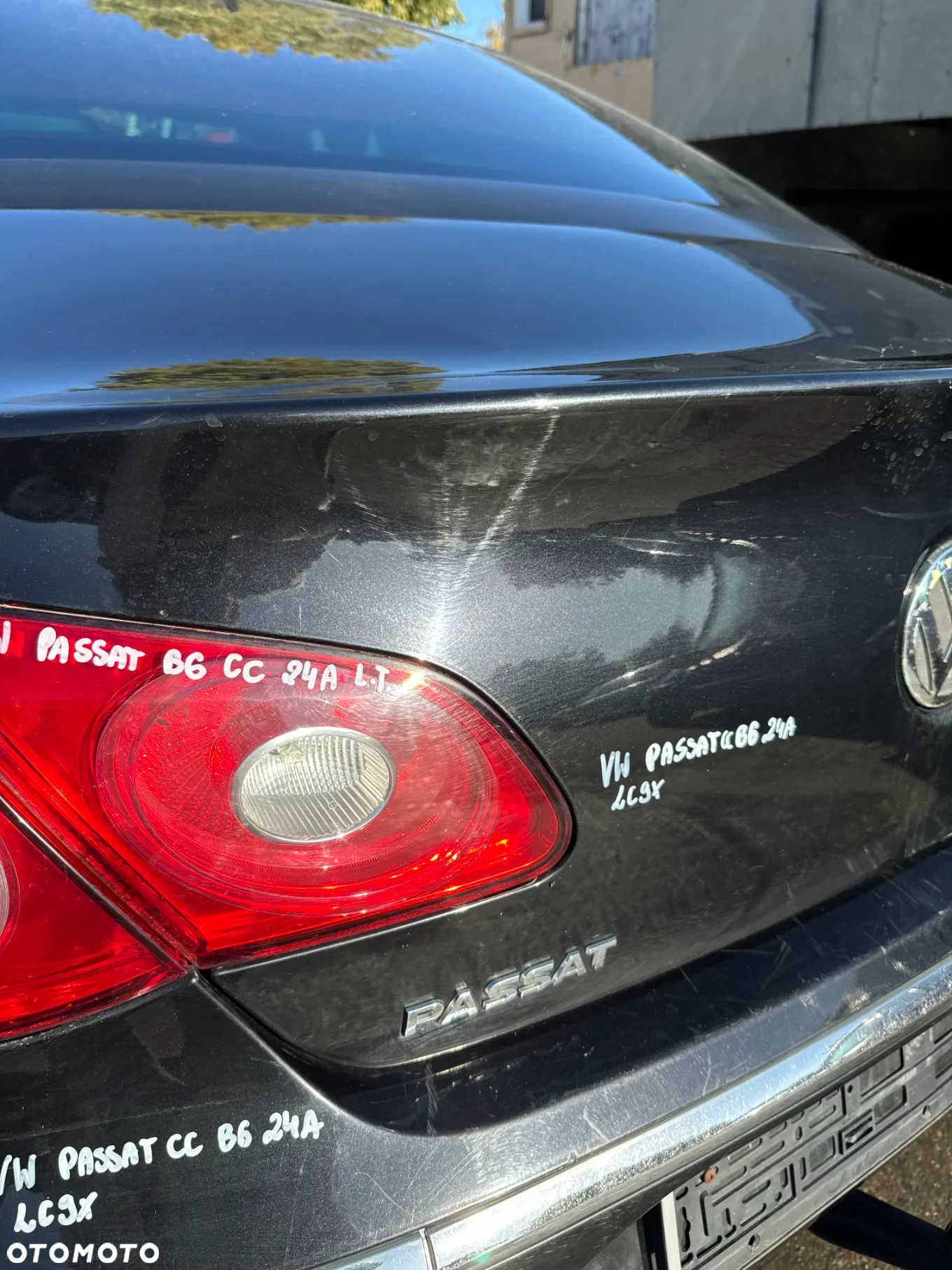 VW PASSAT CC KLAPA BAGAŻNIKA LC9X SEDAN - 7