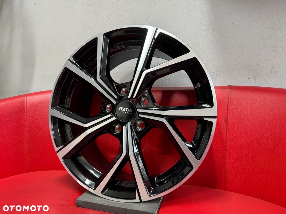 Felgi aluminiowe PLATIN P115 5x114,3r17 et43 CZARNY/POLER TOYOTA KIA HYUNDAI LEXUS  nowe!!!! - 2