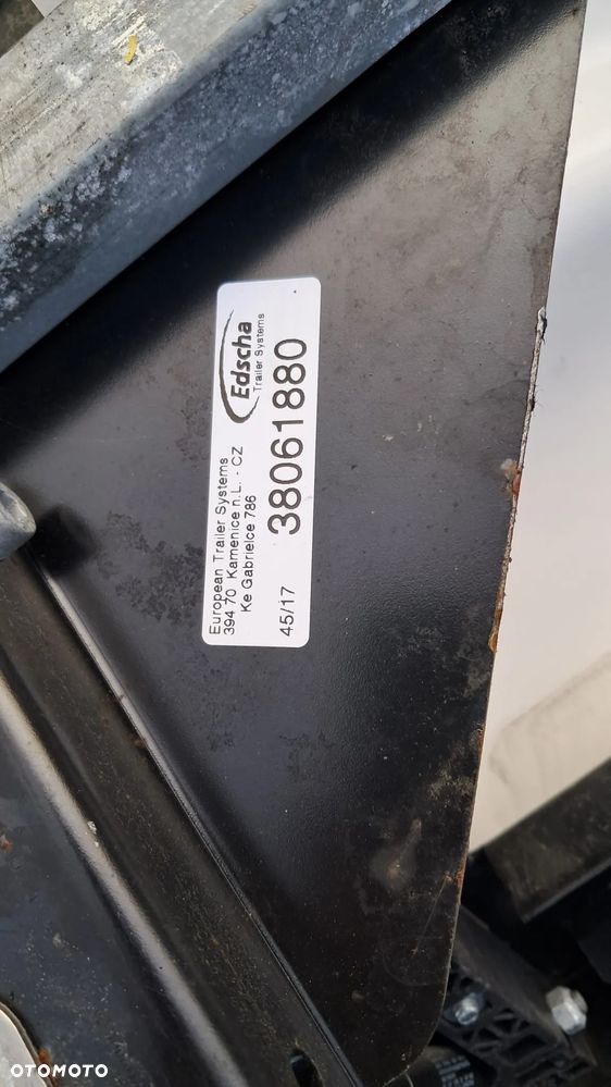 Kompletny dach KRONE - EDSCHA  wózek + poprzeczki + plandeka - naczepy KRONE , KOGEL , WIELTON ---  EDSCHA ULTRALINE --- - 7