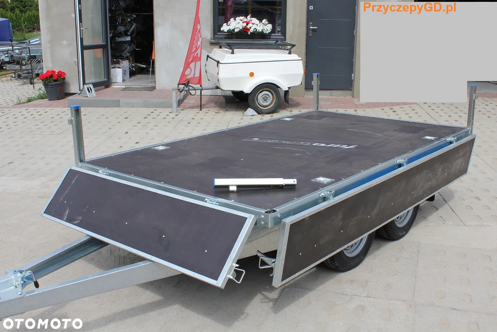 Faro Faro Przyczepa Magicus, platforma dł. 263x150, dł. 300cm, dł. 330cm typ transporter, zdejmowane burty - 14